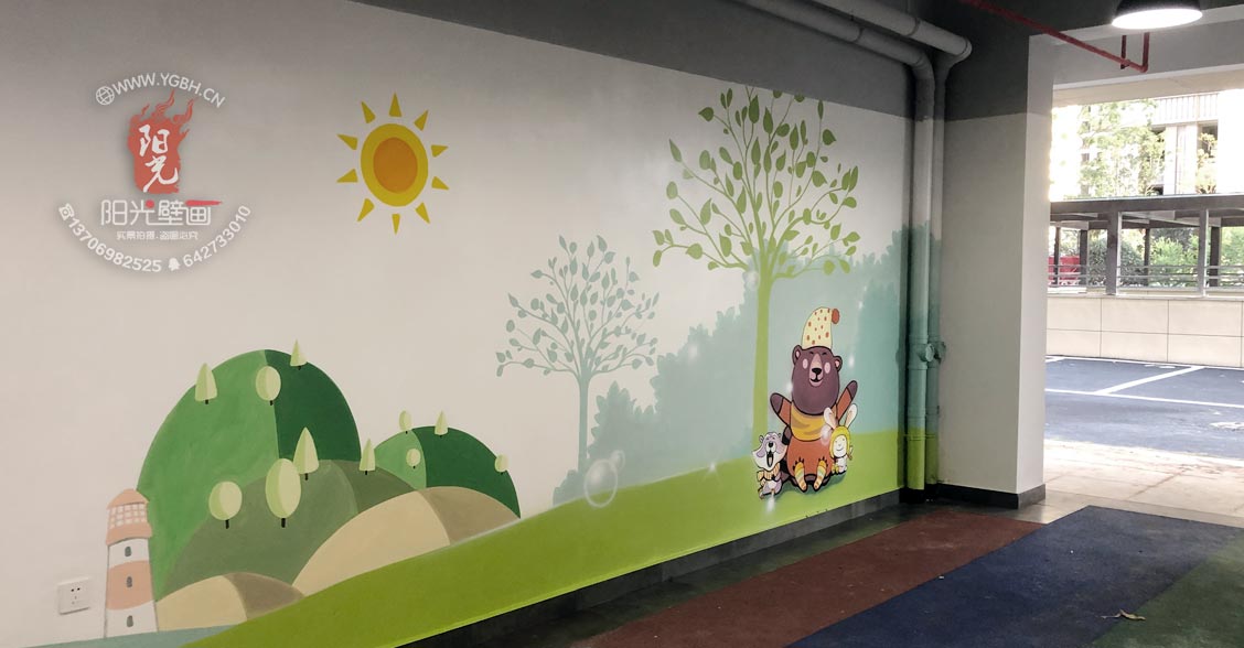 世貿架空層兒童畫（一）