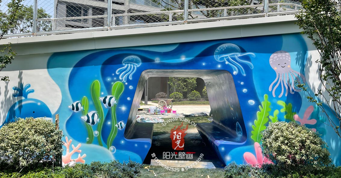 福建長樂融創(chuàng)房地產(chǎn)壁畫