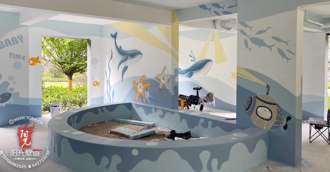 福州馬尾望海潮壁畫